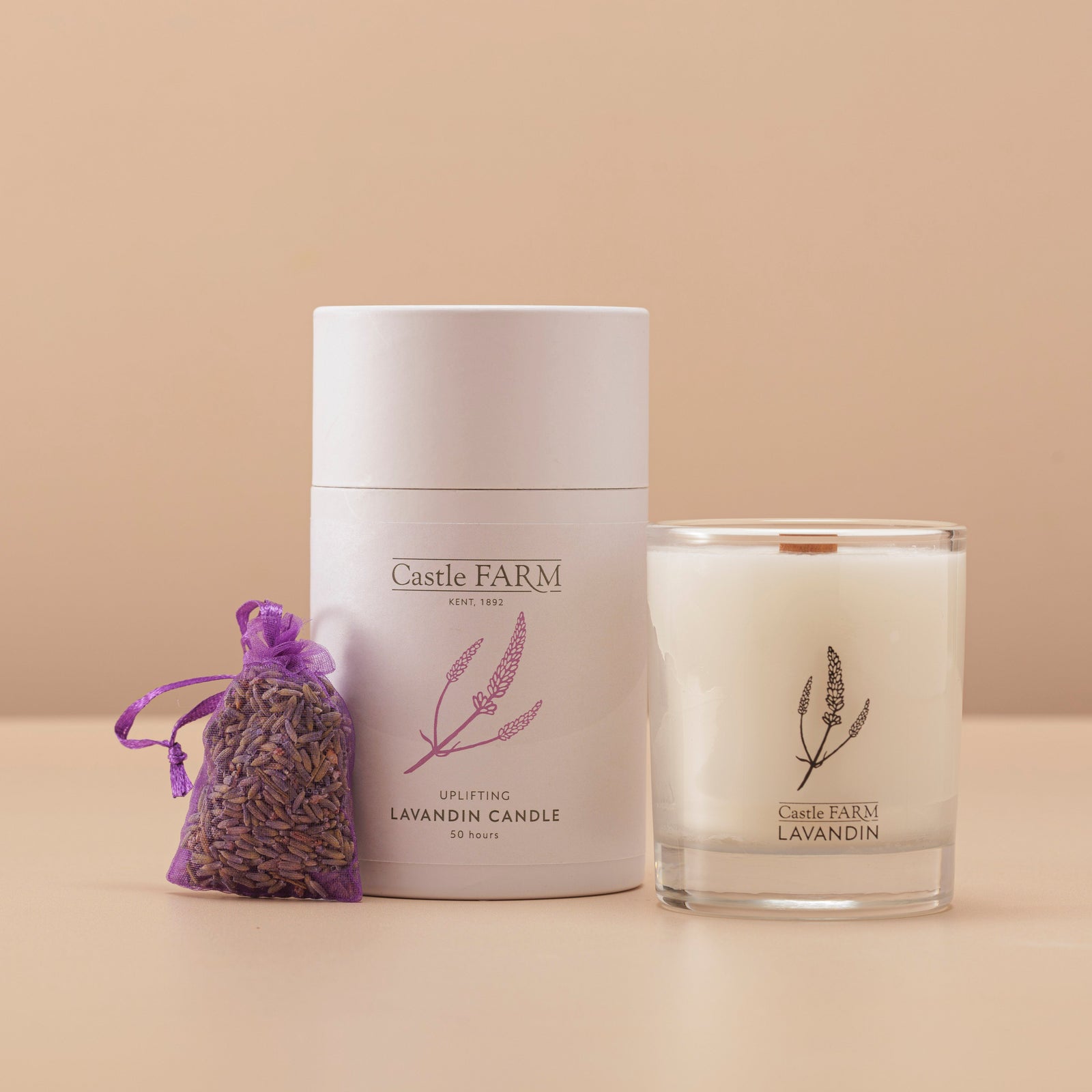 CASTLE FARM LAVANDIN CANDLES