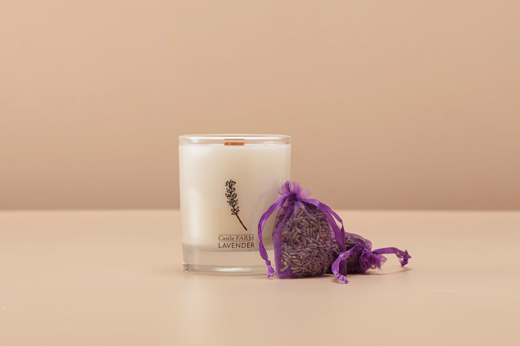 CASTLE FARM LAVENDER CANDLES