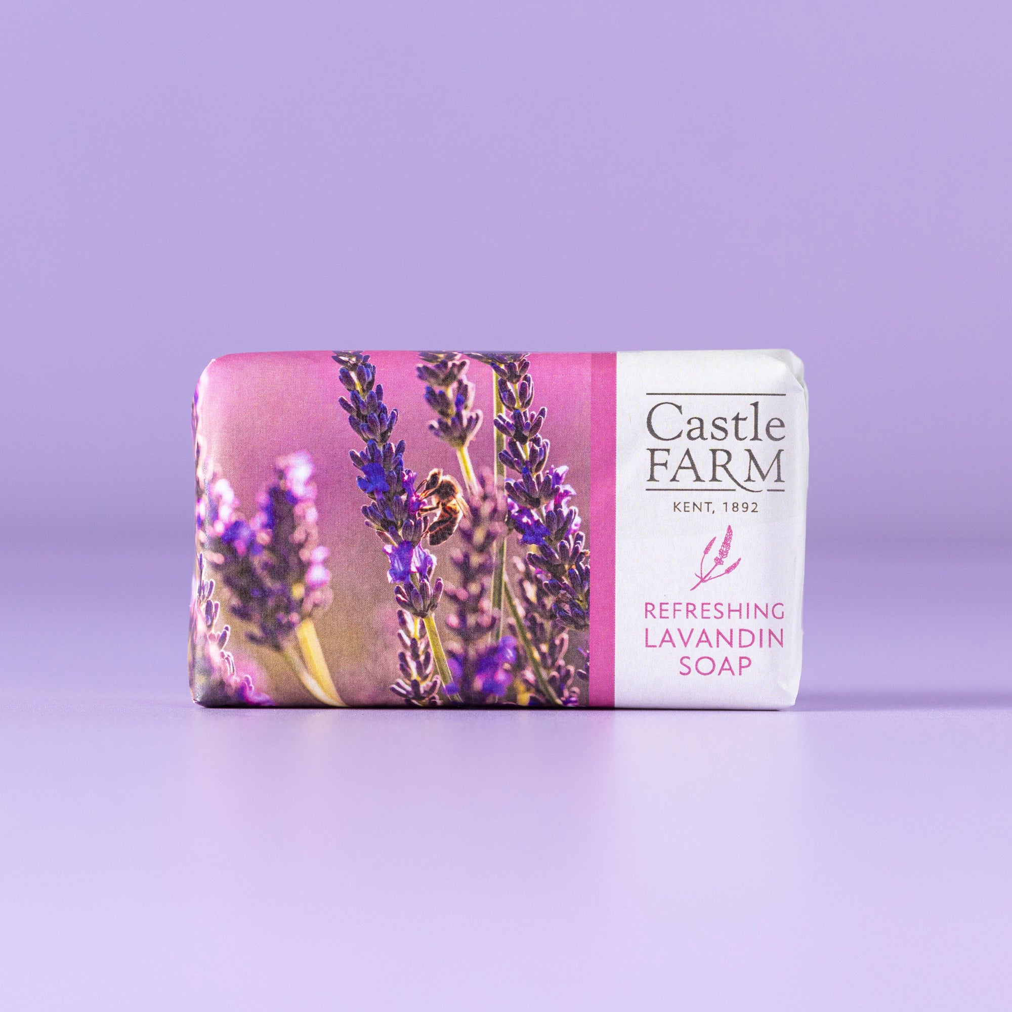 EMBOSSED LAVANDIN SOAP