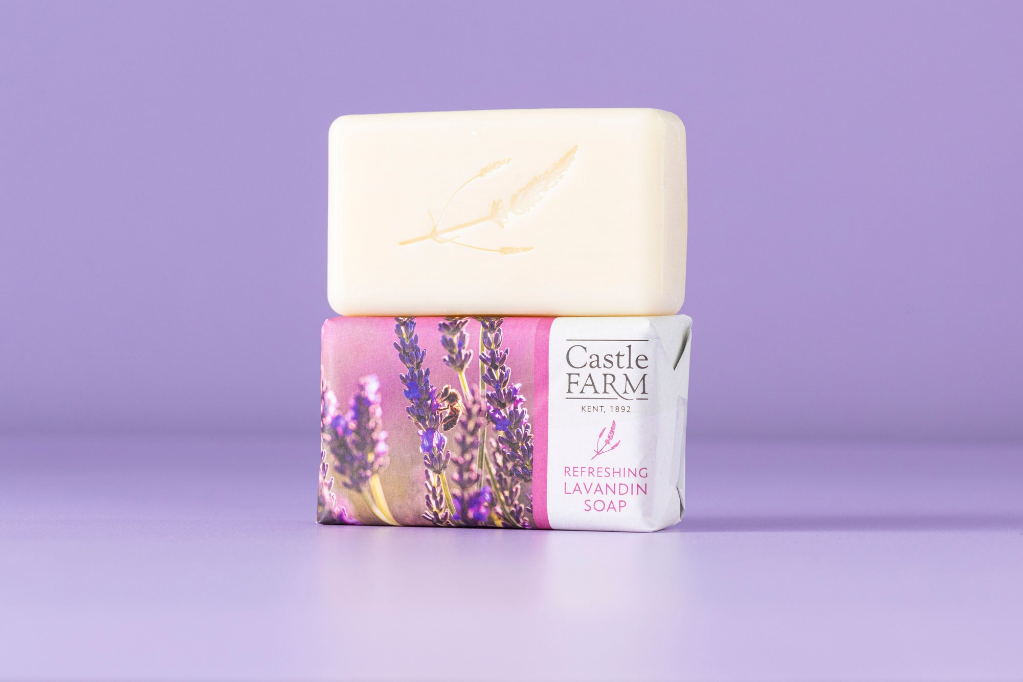 EMBOSSED LAVANDIN SOAP