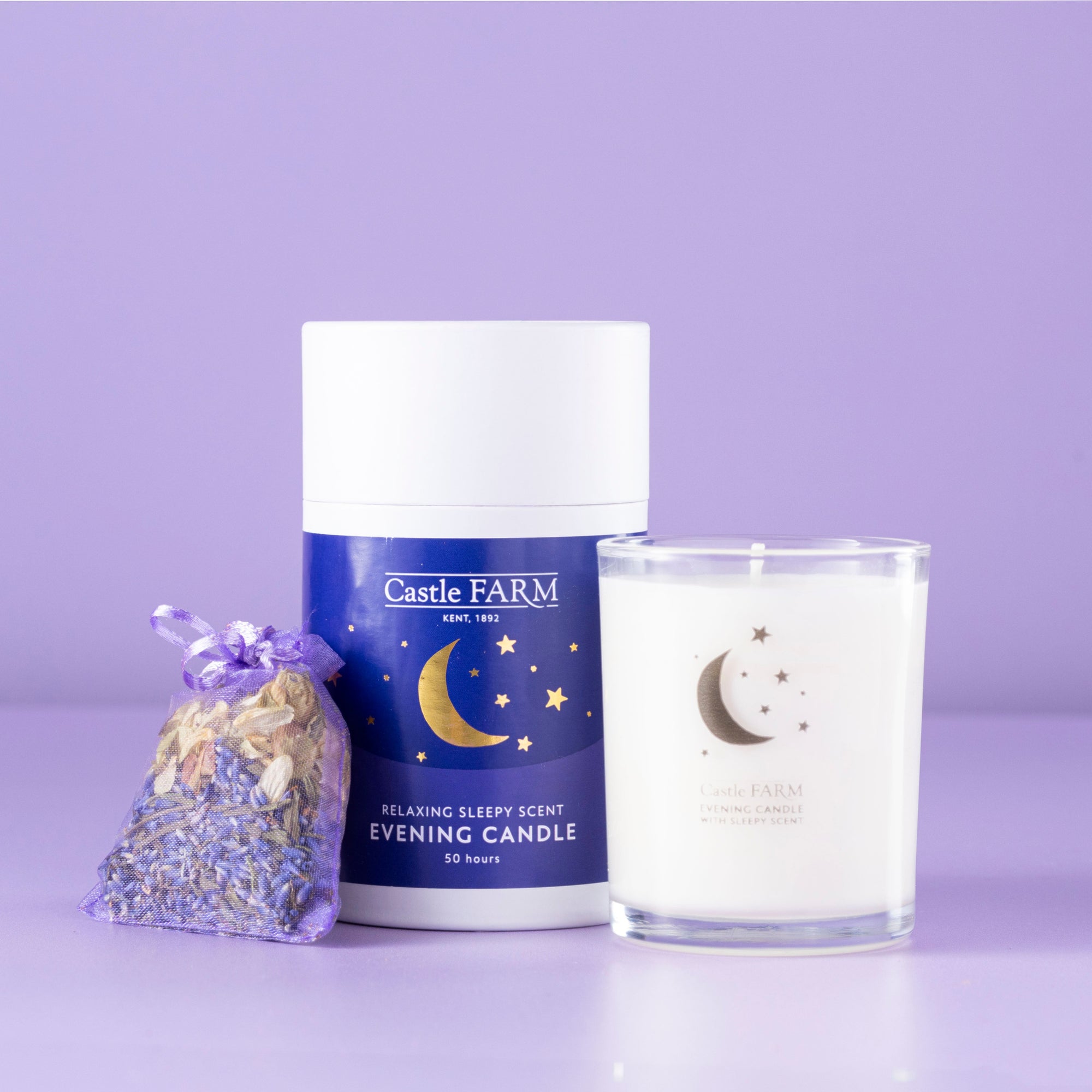 EVENING CANDLE - WITH CALMING SLEEPY SCENT