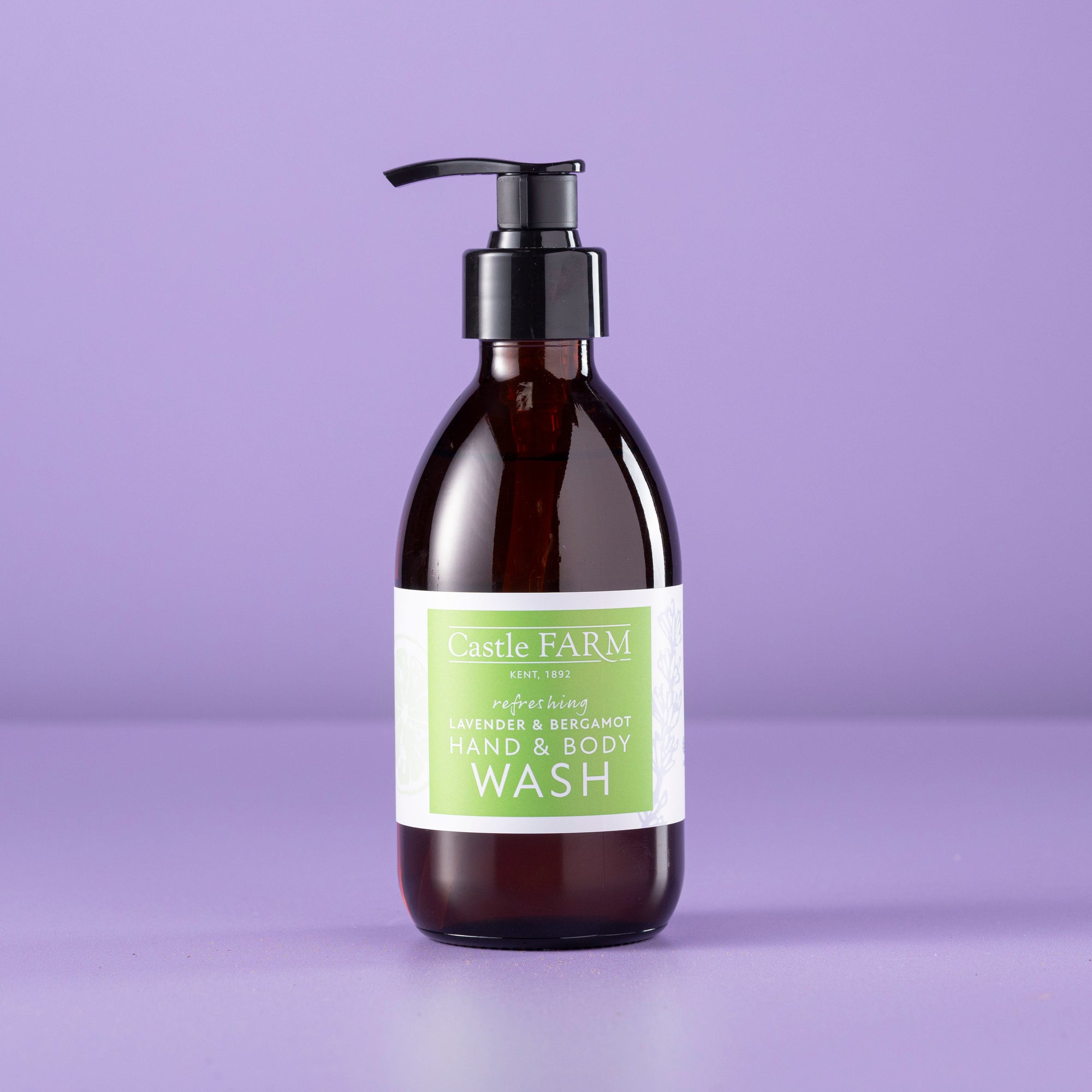 CASTLE FARM LAVENDER &amp; BERGAMOT REFRESHING HAND &amp; BODYWASH