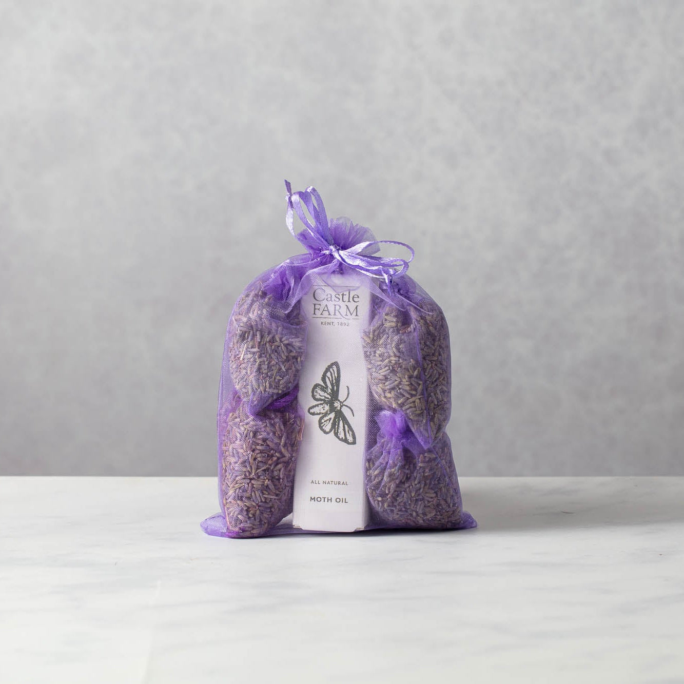 MOTH OIL & ORGANZA LAVENDER BAGS