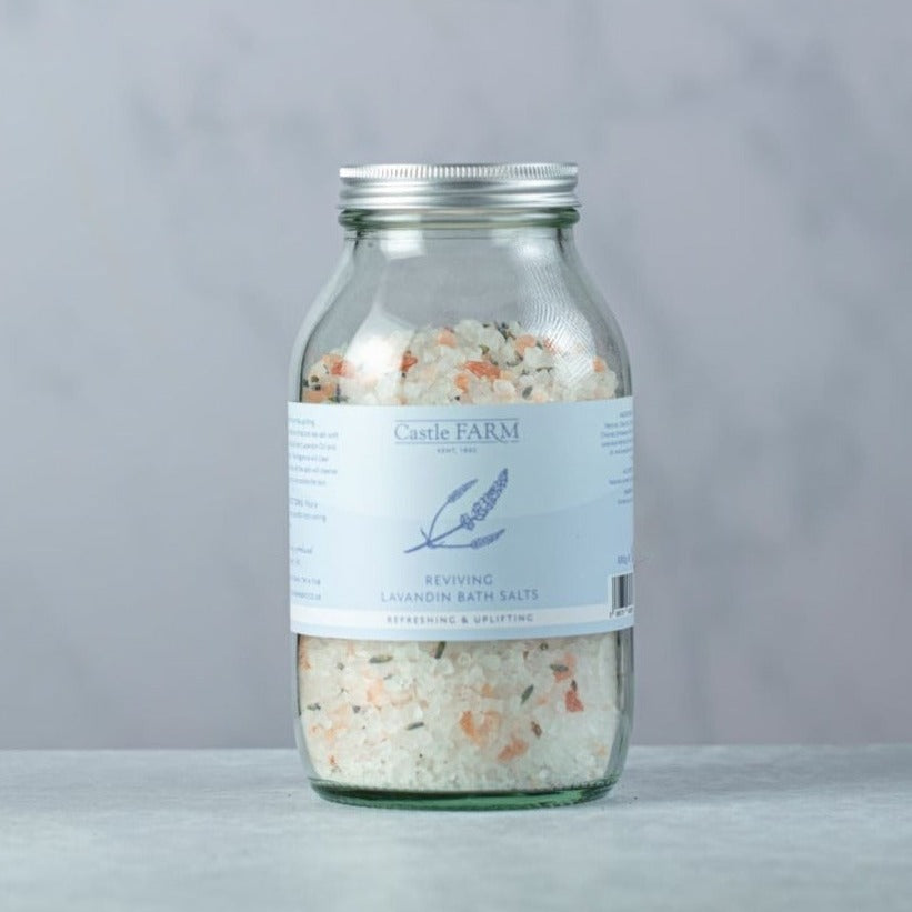 CASTLE FARM REVIVING LAVANDIN BATH SALTS