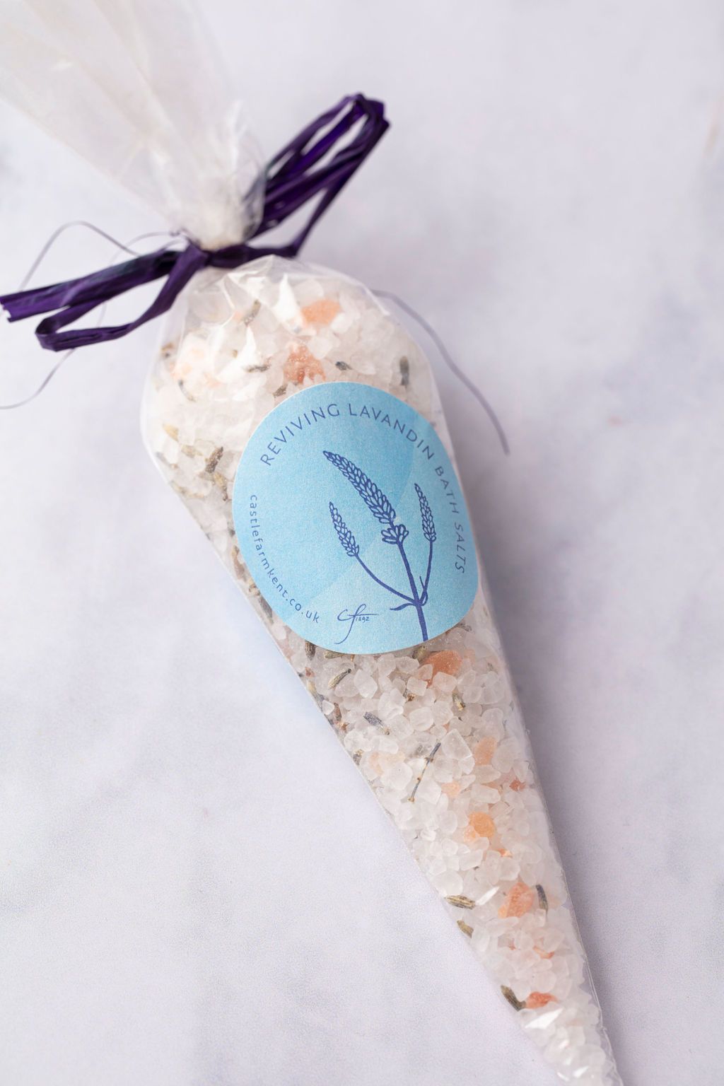 CASTLE FARM REVIVING LAVANDIN BATH SALTS