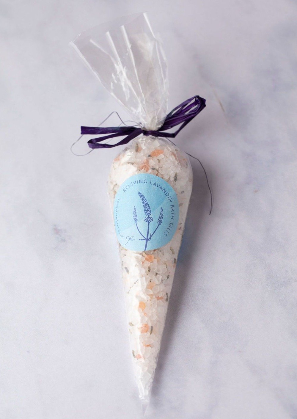 CASTLE FARM REVIVING LAVANDIN BATH SALTS