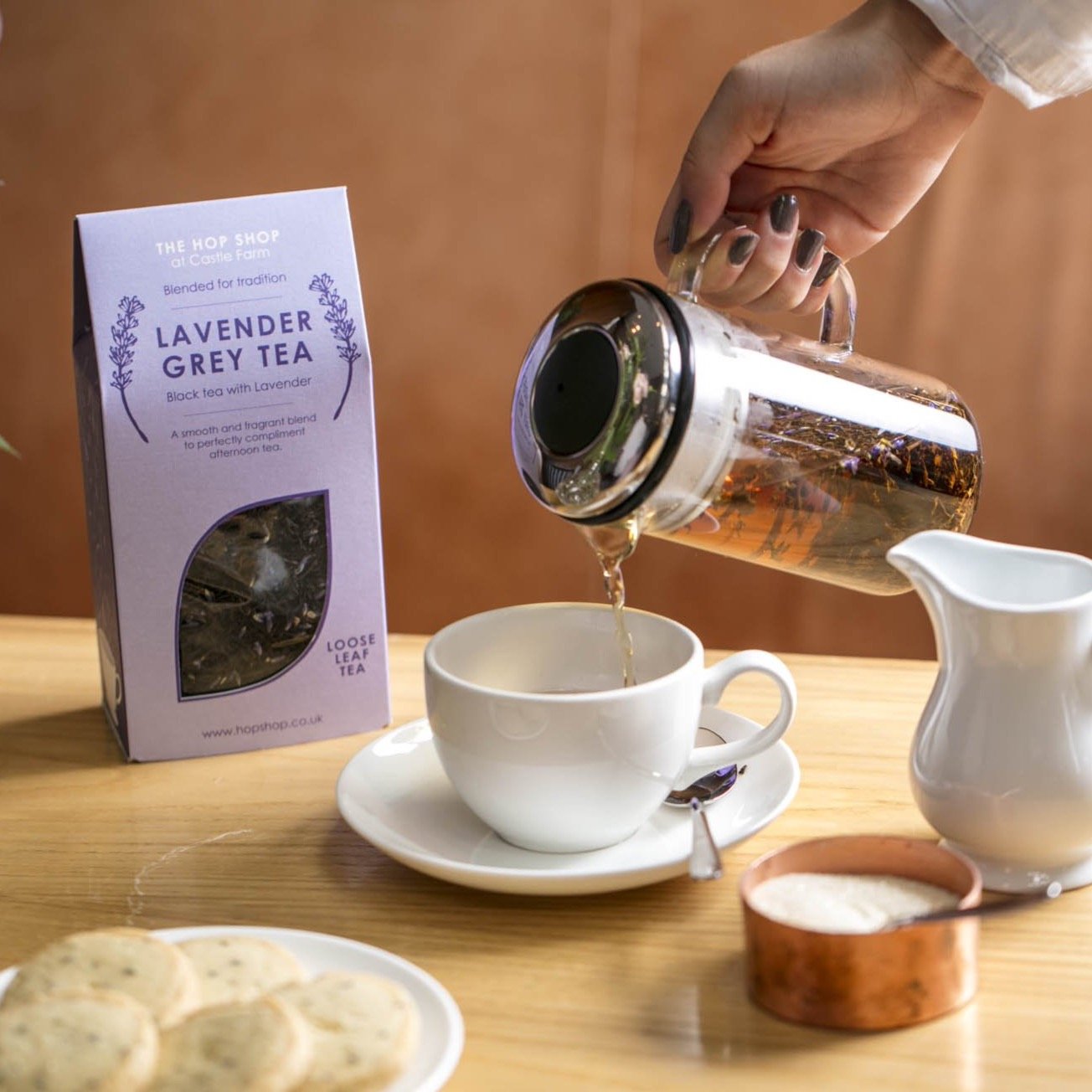 CASTLE FARM LAVENDER GREY - LOOSE LEAF TEA