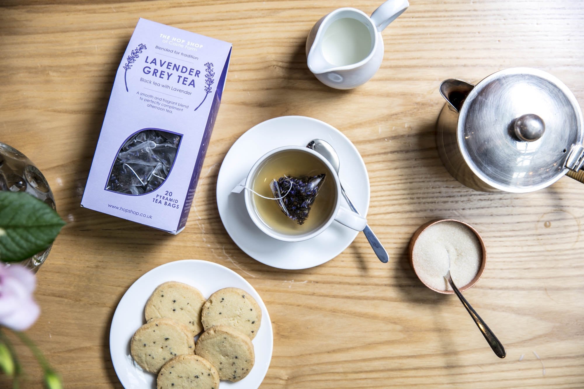 CASTLE FARM LAVENDER GREY - TEA BAGS