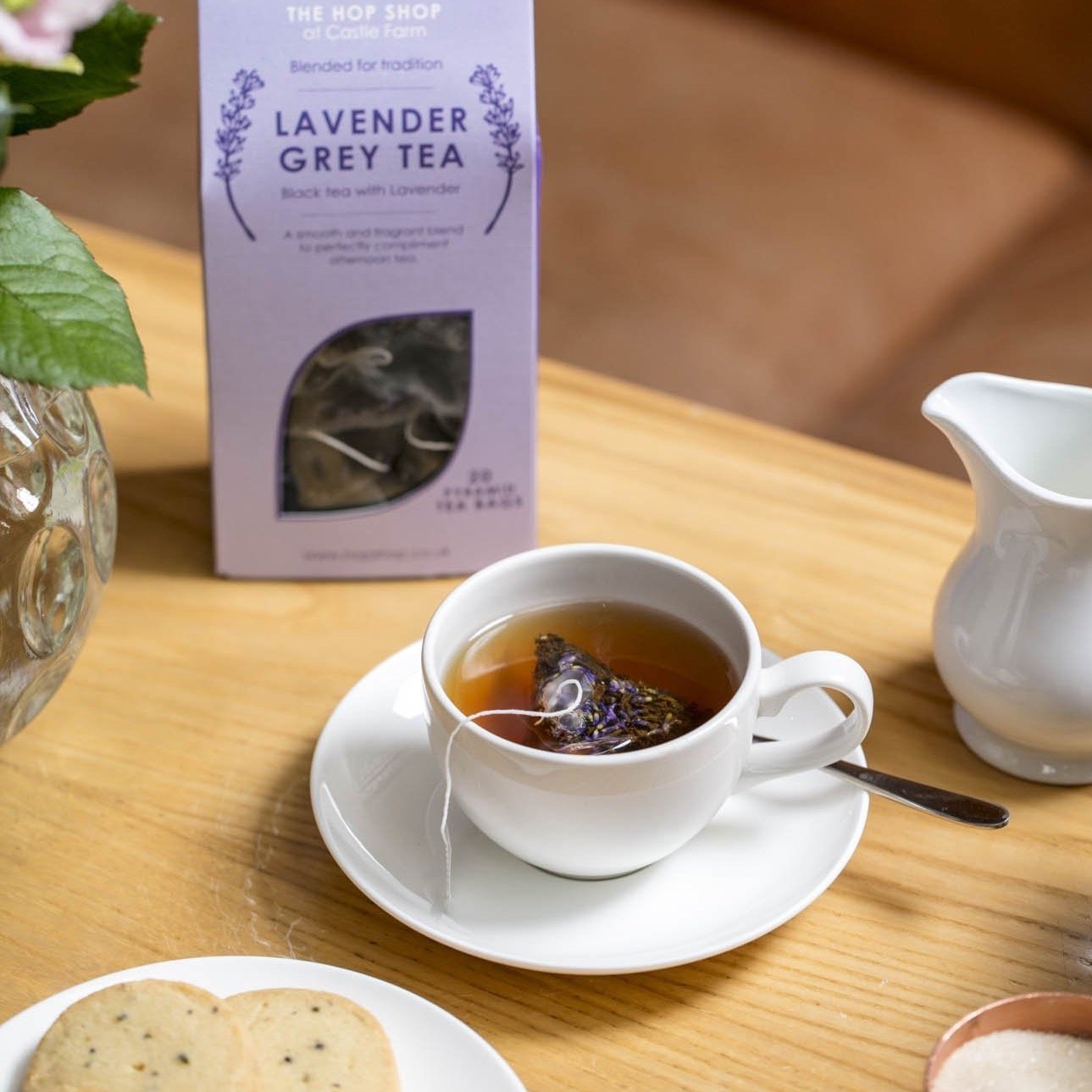 CASTLE FARM LAVENDER GREY - TEA BAGS