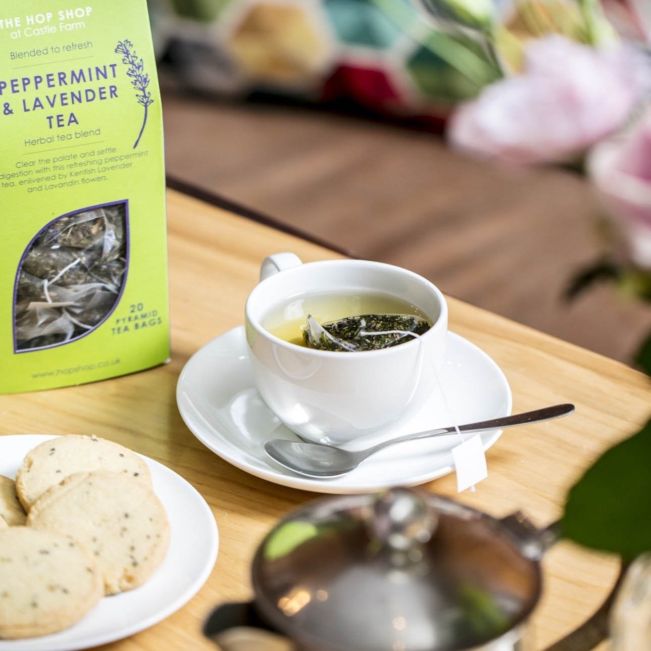 CASTLE FARM PEPPERMINT & LAVENDER - 20 TEA BAGS